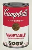 Vegetable, from Campbell's Soup I by Andy Warhol, 1968, Screenprint in colors, on wove paper, with full margins, sold Oct 2018