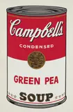 Green Pea, from Campbell's Soup I by Andy Warhol, 1968, Screenprint in colors, on wove paper, with full margins, sold Oct 2018