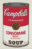 Consommé Beef, from Campbell's Soup I by Andy Warhol, 1968, Screenprint in colors, on wove paper, with full margins, sold Oct 2018