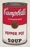 Pepper Pot, from Campbell's Soup I by Andy Warhol, 1968, Screenprint in colors, on wove paper, with full margins, sold Oct 2018