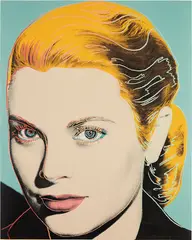 Andy Warhol, Grace Kelly, 1984, Screenprint in colors, on Lenox Museum Board, the full sheet