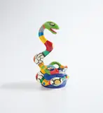 Serpent Vase by Niki de Saint Phalle, 1986, Ceramic and polystyrene vase, painted in colors, sold Oct 2018