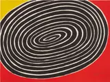 Petite spirale by Alexander Calder, 1976, Lithograph in colors, on wove paper, the full sheet, sold Oct 2018
