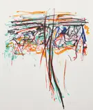 Joan Mitchell, Tree II, 1992, Lithograph in colors, on wove paper, the full sheet