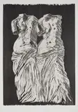 Black Venus in the Wood by Jim Dine, 1983, Woodcut, on Rives BFK paper, with full margins, sold Oct 2018