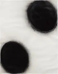 Black Eggs November 1989 by Donald Sultan, 1989, Charcoal on heavy wove paper, sold Oct 2018