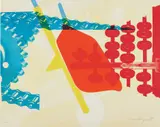 James Rosenquist, Whipped Butter for Eugene Ruchin, from 11 Pop Artists, Volume II, 1965, Screenprint in colors, on Italia handmade Beckett paper, the full sheet