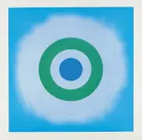 Kenneth Noland, Untitled, 2009, Etching and aquatint in colors, on wove paper, with full margins
