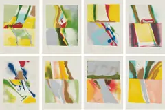 John Chamberlain, Flashback, 1979, The complete set of eight lithographs in colors, on Arches paper, with full margins