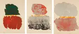 John Chamberlain, Welding Series I-III, 1978, The complete set of three lithographs in colors, on wove paper, with full margins