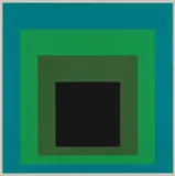 DR-b by Josef Albers, 1968, Screenprint in colors, on heavy wove paper, with full margins, sold Oct 2018