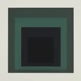 I-S LXXII a by Josef Albers, 1972, Screenprint in colors, on German Etching paper, with full margins, offered Oct 2018