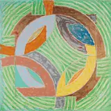 Frank Stella, Polar Co-ordinates IV (from Polar Co-Ordinates for Ronnie Peterson)