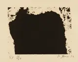 Richard Serra, Untitled, 1996, Etching, on Fabriano Murillo paper, with full margins