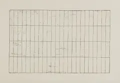 Grid I by Brice Marden, 1971, Etching, on Arches paper, with full margins, offered Oct 2018