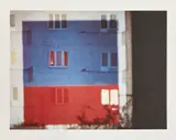 Blinky Palermo, Projektion, 1971, Offset lithograph in colors, on cardboard, with full margins, with the original paper folder