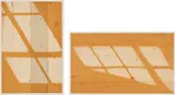 Ed Ruscha, Western Horizontal; and Western Vertical, 1986, Two lithographs in colors, on Arches 88 paper, with full margins