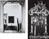 Barbara Bloom, The Reign of Narcissism, Mirror I; and The Reign of Narcissism, Mirror VI, 1989, Two chromogenic prints
