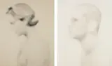 Bill Jacobson, Interim Portrait #388; and Interim Portrait #522, 1992, Two chromogenic prints, mounted (as issued)