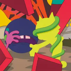 Presenting the Past by Kaws, 2014, Screenprint in colors, on Sanders Waterford paper, the full sheet, sold Oct 2018
