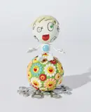 Takashi Murakami, Oval (Peter Norton Christmas Project 2000), 2000, Polychrome plastic multiple containing a mini CD,