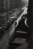 Man in Rain, W. 88th St., N.Y.C. by Ruth Orkin, 1952, Gelatin silver print, printed later, offered Apr 2018