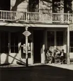 St. Charles Hotel, Downieville by Alma Lavenson, 1934, Gelatin silver print, sold Apr 2018