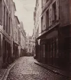 Charles Marville, Rue des Amandiers, 1860s, Albumen print