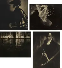 Edward Steichen, Selected Images, 1899-1907, Ten prints including six photogravures, two halftones, one duogravure and one two-color halftone from Camera Work