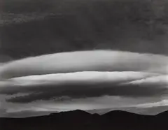 Cloud, the Panamints, Death Valley by Edward Weston, 1937, Gelatin silver print, printed later by Cole Weston, offered Apr 2018