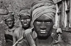 Coal Mining, Dhanbad, India by Sebastião Salgado, 1989, Gelatin silver print, printed later, sold Apr 2018