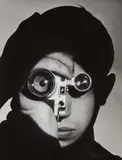 Andreas Feininger, The Photojournalist (Dennis Stock), 1955, Gelatin silver print, printed 1966