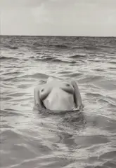 Herb Ritts, Floating Torso, St. Barthelemy, 1987, Gelatin silver print
