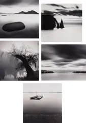 Selected Images by Michael Kenna, 1989-2004, Five sepia toned gelatin silver prints, sold Apr 2018