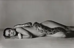 Richard Avedon, Nastassja Kinski and the Serpent, Los Angeles, California, June 14, 1981, Gelatin silver print