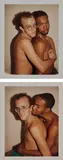 Keith Haring & Juan Dubose by Andy Warhol, 1983, Two Polaroid prints, sold Apr 2018