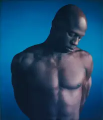 Ken Moody by Robert Mapplethorpe, 1984, Polaroid print, mounted to aluminum, sold Apr 2018