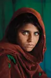 Steve McCurry, Sharbat Gula, Afghan Girl, Pakistan, 1984, Chromogenic print, printed later