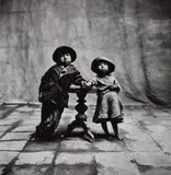Cuzco Children, Peru by Irving Penn, 1948, Gelatin silver print, printed 1975, sold Apr 2018