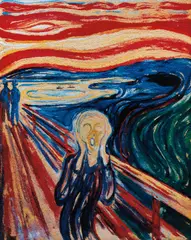 Vik Muniz, The Scream, after Edvard Munch from Pictures of Pigment, 2006, Chromogenic print