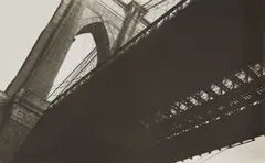 Walker Evans, Brooklyn Bridge, 1929, Gelatin silver print, printing date unknown