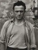 Paul Strand, Portrait of a Young Man, Luzzara, Italy