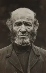 Bauer Aus Schabernack, Westerwald by August Sander, 1912, Gelatin silver print, sold Oct 2018