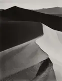 Sand Dunes, Sunrise, Death Valley National Monument, California by Ansel Adams, 1948, Gelatin silver print, printed 1981, sold Oct 2018