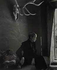 Georgia O'Keeffe by Yousuf Karsh, 1956, Gelatin silver print, printed later, sold Oct 2018