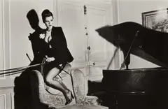 Helmut Newton, Saddle II, Paris, 1976, Gelatin silver print