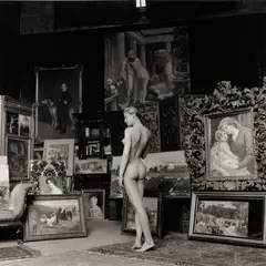 Jeanloup Sieff, Nu Pompier, Paris, 1956, Gelatin silver print, printed later