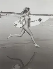 Sonya, Poles, Montauk, N.Y. by Michael Dweck, 2002, Gelatin silver print, sold Oct 2018
