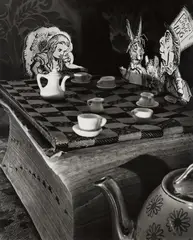 A Mad Tea Party by Abelardo Morell, 1998, Gelatin silver print, offered Oct 2018