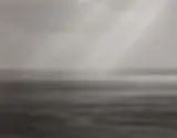 Bay of Sagami, Atami by Hiroshi Sugimoto, 1997, Gelatin silver print, sold Oct 2018